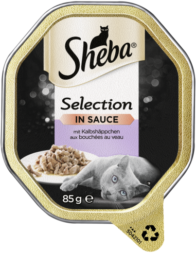 Sheba Select.Sauce Kalbshäp.85gS