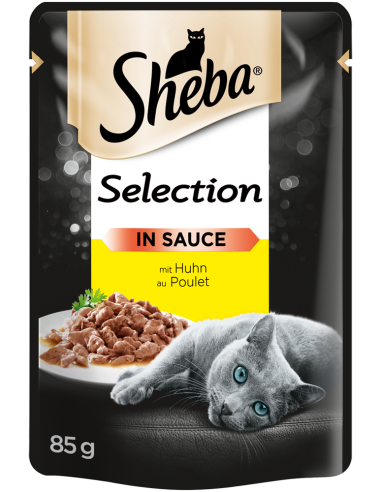 Sheba Selection Huhn Sauce 85gP