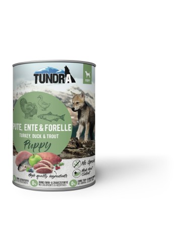 Tundra Dog Puppy Pute, Ente & Forelle 400gD