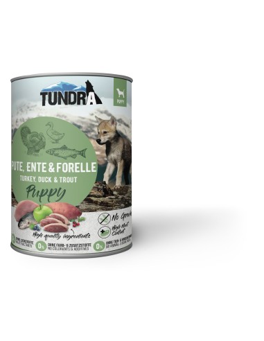 Tundra Dog Puppy Pute, Ente & Forelle 800gD