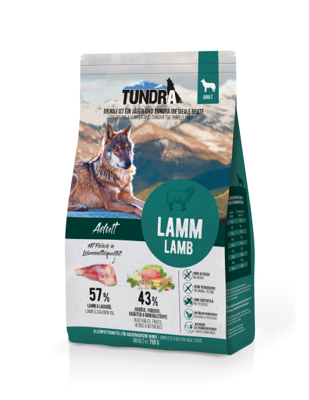 Tundra Dog Lamm 750g