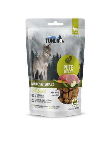 Tundra Dog Snack Immune System Pute 100g