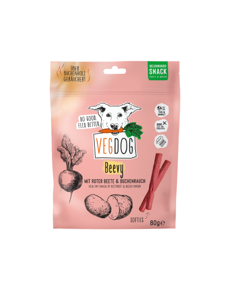 VegDog Beevys 80g