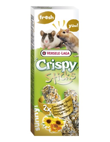 Versele Laga Crispy St.Mäuse Sonnenbl.2St