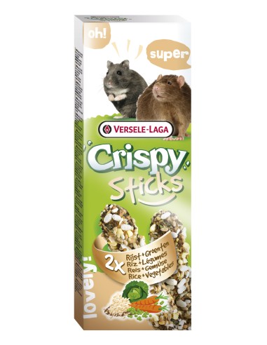 Versele Laga Crispy St.Hamster Reis+G.2St