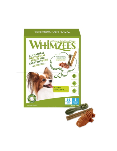 Whimzees Variety Value Box S 56St