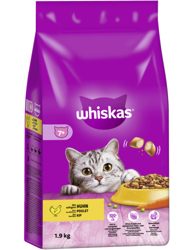 Whiskas Trock.Seni.7+ Huhn 1,9kg