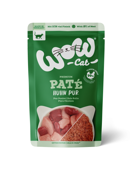 WOW CAT ADULT Huhn Pur 125gP