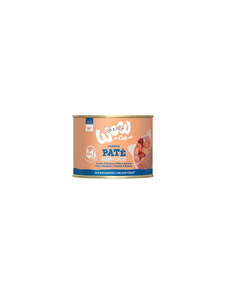 WOW CAT ADULT Huhn & Lachs 200gD