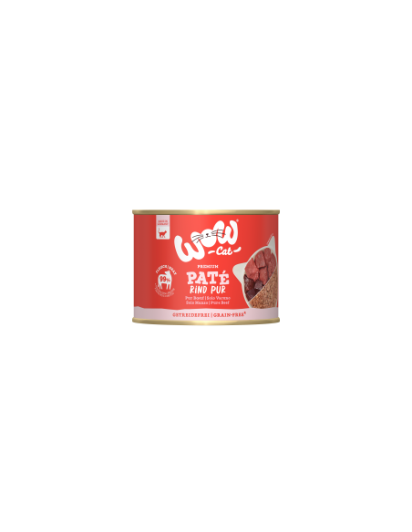 WOW CAT ADULT Rind Pur 200gD