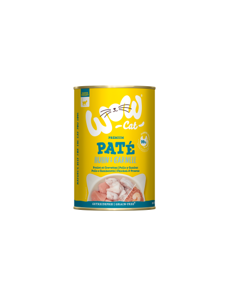 WOW CAT ADULT Huhn & Garnele 400gD