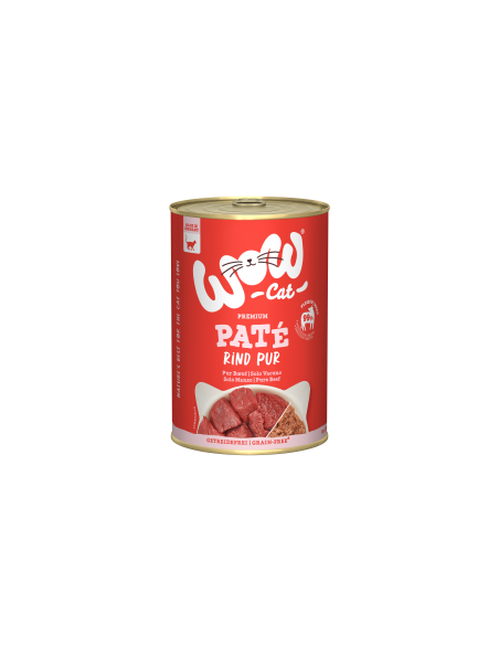 WOW CAT ADULT Rind Pur 400gD