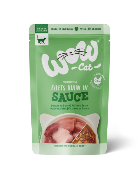 WOW CAT Huhn in Sauce 85gP