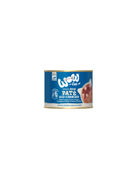 WOW CAT SENIOR Wild & Kaninchen 200gD