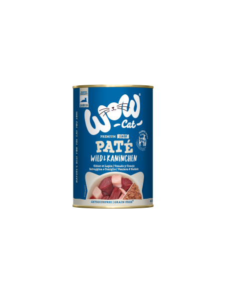 WOW CAT SENIOR Wild & Kaninchen 400gD