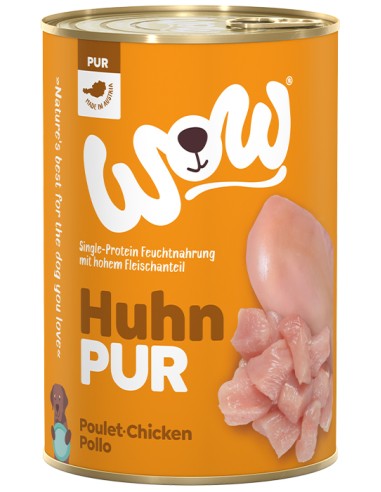 WOW PUR Huhn 400gD