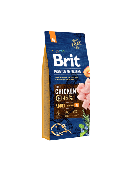 Brit Premium Dog Adult M 15kg
