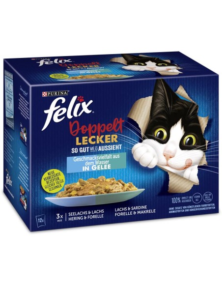 Felix Doppelt Lecker Wasser Gelee 12x85gP