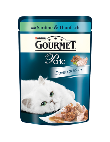 GourmetPerle Duetto Sardine Thunfisch 85gP