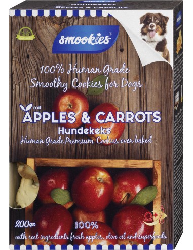 Smookies  Hundekeks Apples&Carrots
