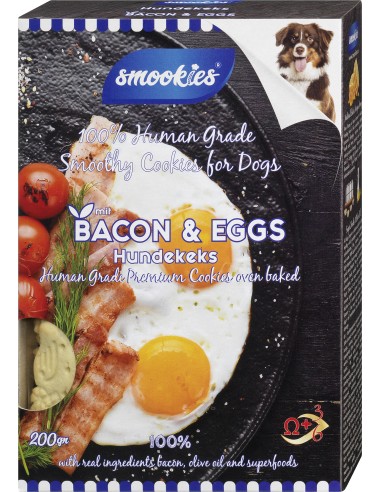 Smookies Hundekeks Bacon & Eggs