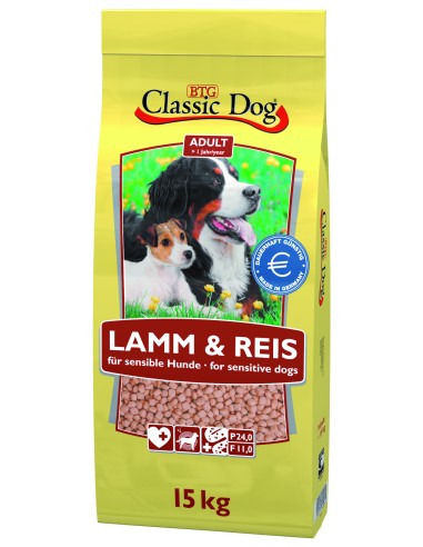 Classic Dog Lamm-Reis 15kg