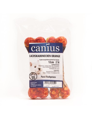 Canius EU LachsKauknochen orange 12cm 2er