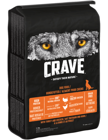 CraveDog Truthahn+Huhn 11,5kg