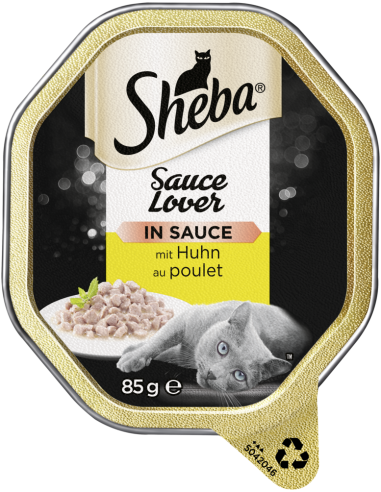 Sheba Sauce Lover Huhn 85gS
