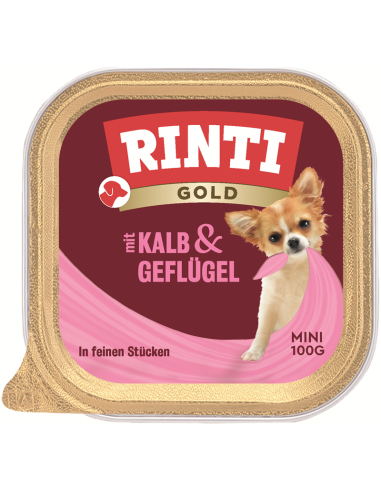 Rinti Gold Mini Kalb & Geflügel 100gS