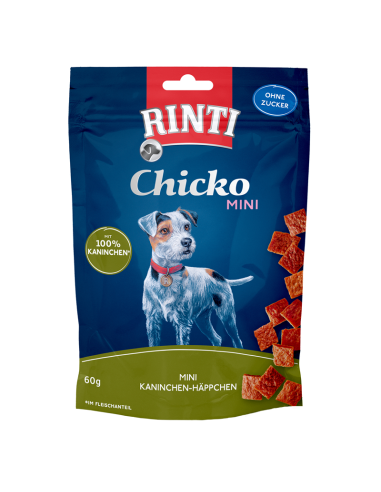 Rinti Snack Chicko Mini Kaninch.-Häppchen 60g